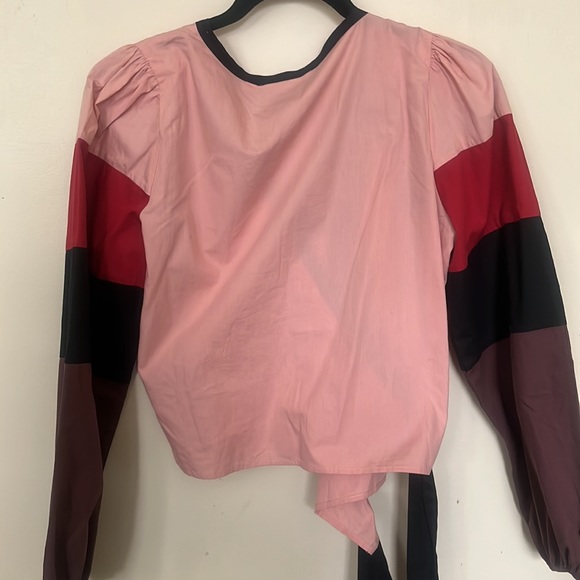 Anthropologie Forever That Girl Wrap Blouse - Size S - Picture 5 of 7